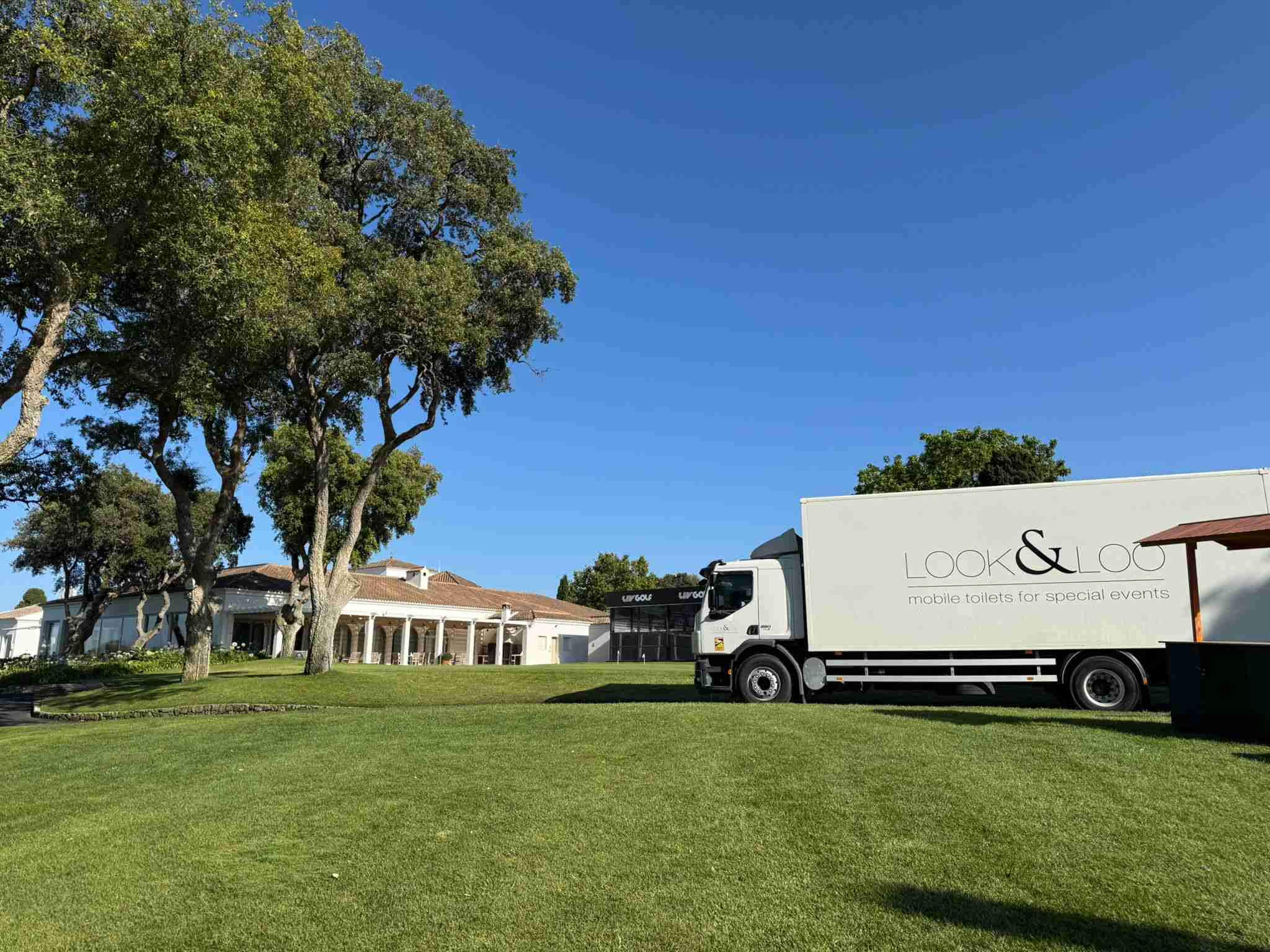 Toilettes portables Look&Loo au Golf